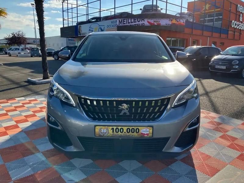 Gris Utilisé 2020 Peugeot 3008 Business-Line SUV | 15 750 € (Prix juste) - Image 1/4