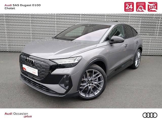 Occasion Audi Q4 Sportback e-tron Design 210 kW (286 ch) 2024 Gris typhon métallisé SUV