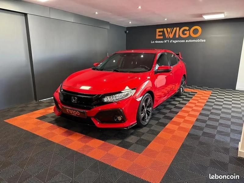 Rouge Occasion 2019 Honda Civic Sport Berline | 16 990 € (Bon prix) - Image 1/4