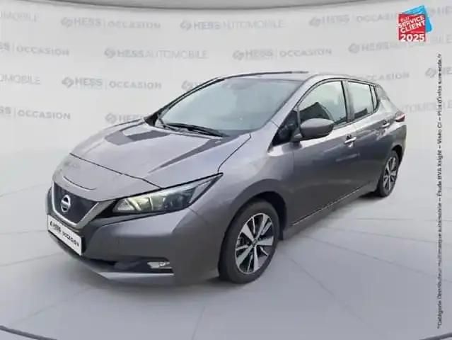 Gris perle Utilisé 2021 Nissan Leaf Acenta Citadine | 12 499 € - Image 1/4