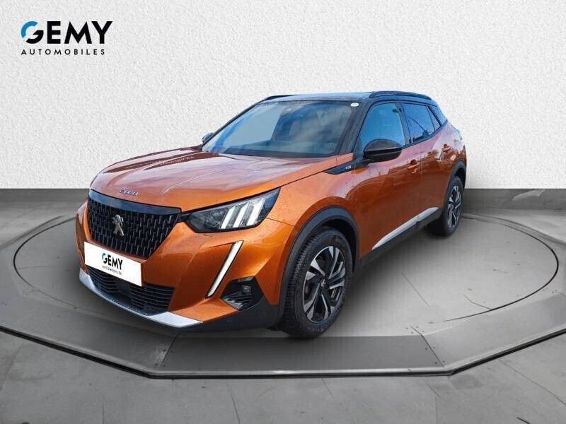 Orange Utilisé 2021 Peugeot 2008 GTi SUV | 17 290 € (Prix juste) - Image 1/4