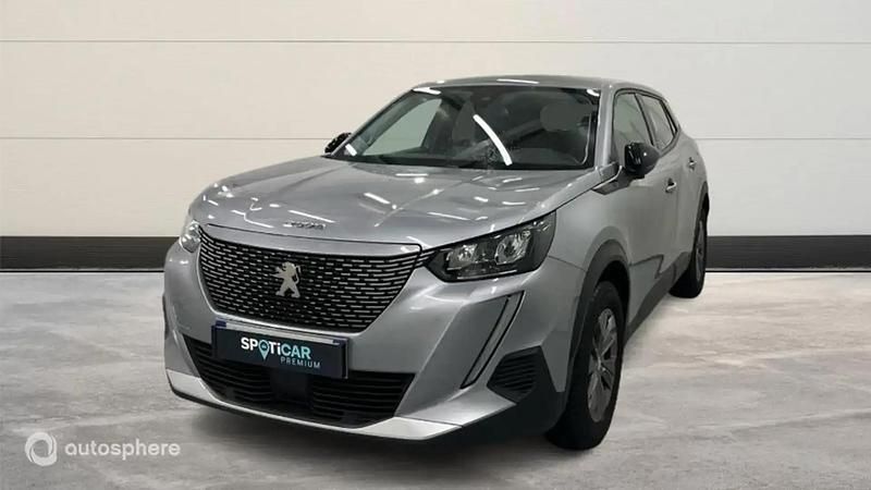 Gris Utilisé 2022 Peugeot e-2008 Active SUV | 18 299 € (Prix juste) - Image 1/4
