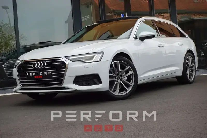 Blanc Utilisé 2020 Audi A6 Sport Break | 35 900 € (Prix cher) - Image 1/4