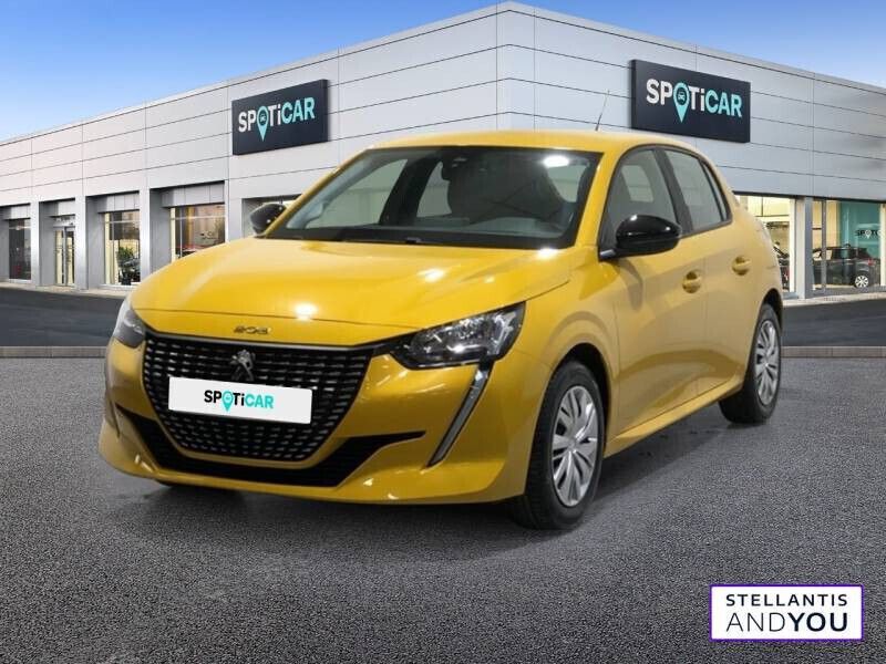 Jaune Utilisé 2023 Peugeot 208 Active Citadine | 10 990 € (Bon prix) - Image 1/4