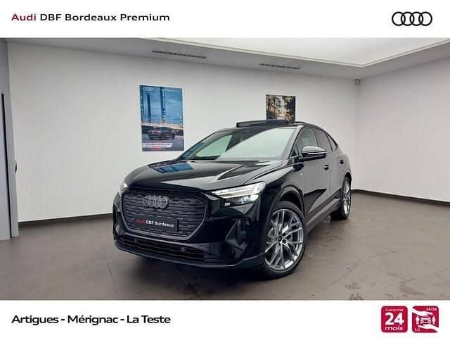 Noir mythique métallisé Occasion 2026 Audi Q4 Sportback e-tron Advanced SUV | 63 300 € (Prix cher) - Image 1/4