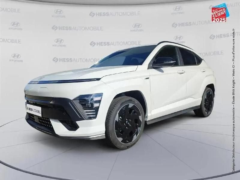 Blanc Occasion 2025 Hyundai Kona N Line SUV | 36 499 € (Prix cher) - Image 1/4