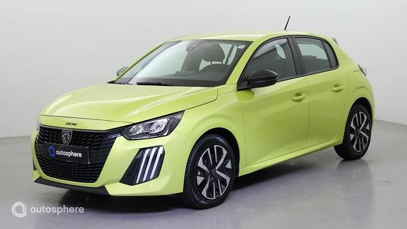 Jaune Nouvelle 2024 Peugeot 208 Active Citadine | 16 299 € (Bon prix) - Image 1/4