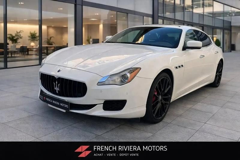 Blanc Occasion 2016 Maserati Quattroporte Berline | 34 990 € - Image 1/4