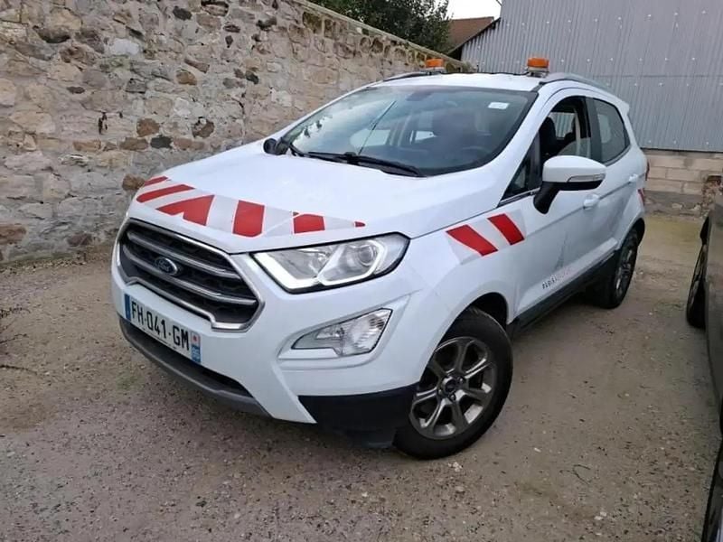 Blanc Utilisé 2019 Ford Ecosport Titanium SUV | 17 490 € (Prix assez cher) - Image 1/4