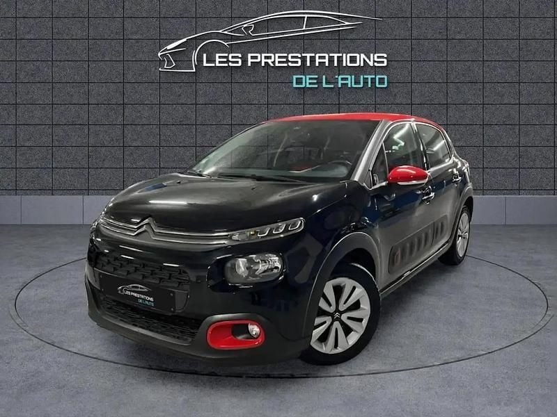 Noir Occasion 2018 Citroën C3 PureTech Berline | 9 990 € (Super prix) - Image 1/4