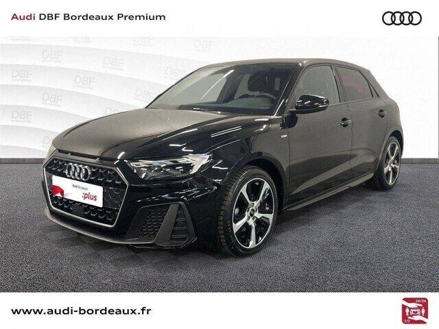 Noir mythe métallisé Utilisé 2024 Audi A1 Sportback S-Line Citadine | 28 990 € (Prix assez cher) - Image 1/4
