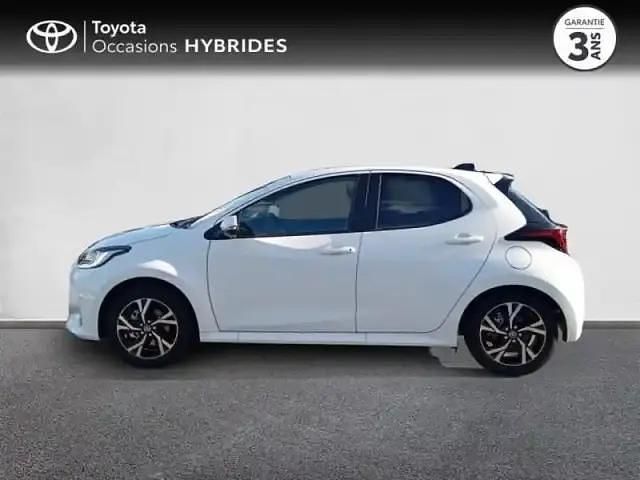 Nouvelle Toyota Yaris Hybrid Design 116 ch (85 kW) 2025 Blanc Berline