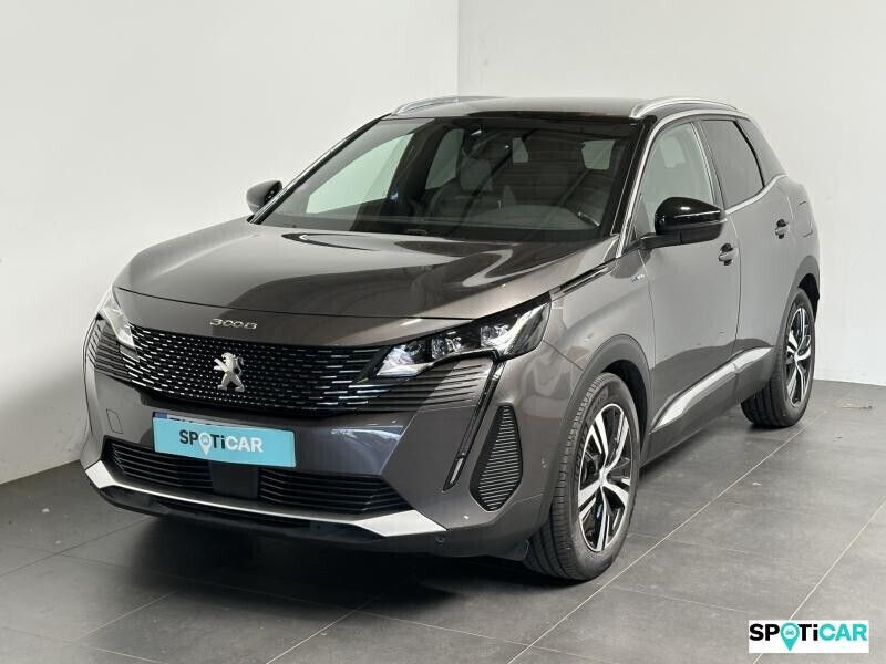 Gris Utilisé 2021 Peugeot 3008 GT SUV | 23 990 € (Prix juste) - Image 1/3