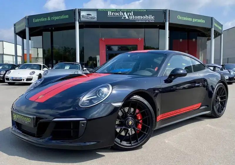 Noir Utilisé 2018 Porsche 911 Carrera 4 GTS Coupé | 136 900 € (Prix juste) - Image 1/4