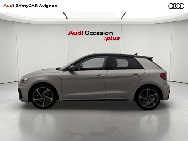 Occasion Audi A1 Sportback S-line plus 116 ch (85 kW) 2025 Argent rosée métallisé noir mythe métallisé Citadine