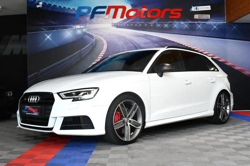 Blanc Utilisé 2017 Audi S3 Sport Berline | 31 990 € (Prix juste) - Image 1/4