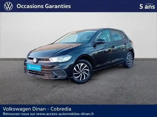 Noir intense nacré Occasion 2023 VW Polo Berline | 16 990 € (Bon prix) - Image 1/4