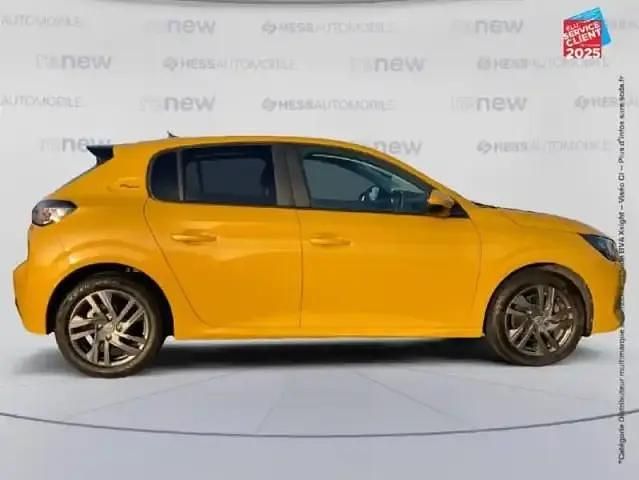 Occasion Peugeot 208 Style 2021 Jaune Citadine