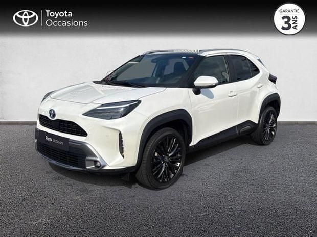 Blanc Utilisé 2022 Toyota Yaris Hybrid | 22 990 € (Prix juste) - Image 1/4