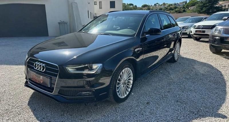 Noir Utilisé 2014 Audi A4 S-Line Break | 13 900 € (Bon prix) - Image 1/4