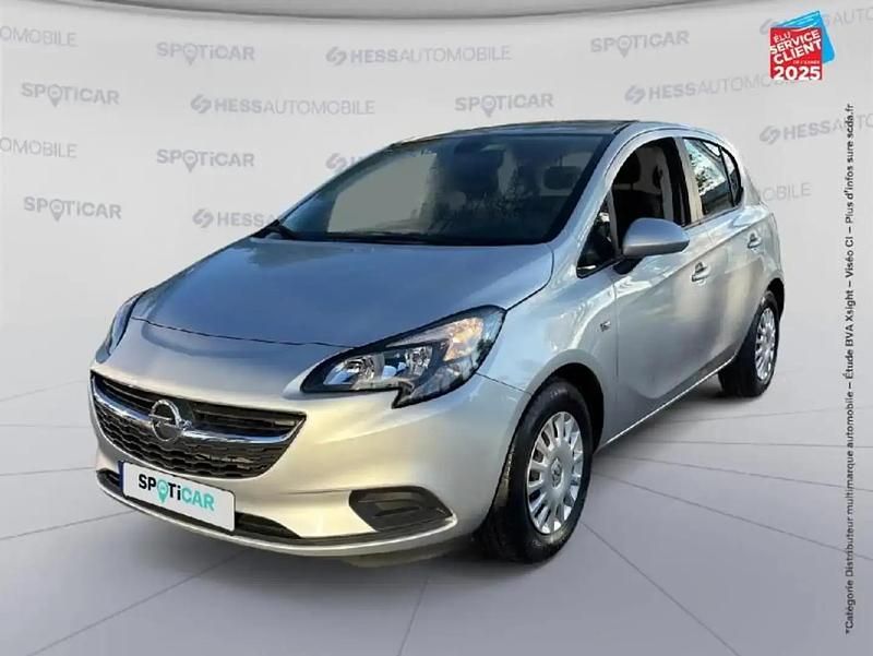 Gris Utilisé 2019 Opel Corsa Enjoy Berline | 9 999 € (Prix juste) - Image 1/4
