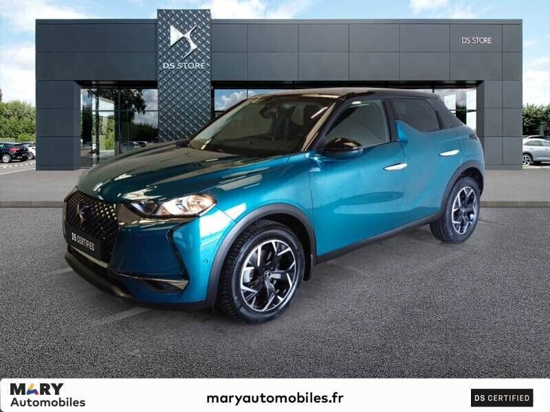 Bleu Utilisé 2020 DS Automobiles DS3 Crossback So Chic SUV | 17 990 € (Prix juste) - Image 1/4