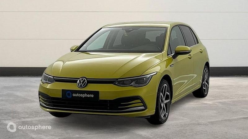 Jaune Utilisé 2020 VW Golf VIII Style Berline | 23 999 € (Prix juste) - Image 1/4