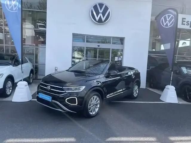 Occasion VW T-Roc Cabriolet 2025 Noir intense nacre / capote noire Cabriolet