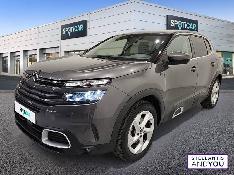 Gris Utilisé 2021 Citroën C5 Aircross Business Class SUV | 18 490 € (Bon prix) - Image 1/4