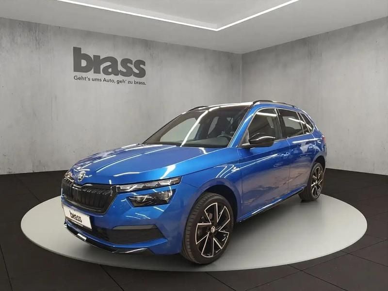 Bleu Utilisé 2022 Skoda Kamiq Monte Carlo SUV | 21 450 € (Bon prix) - Image 1/4