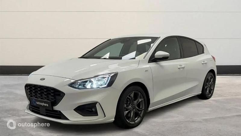 Rouge Utilisé 2021 Ford Focus ST-Line Berline | 19 799 € (Prix juste) - Image 1/4
