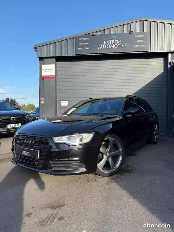 Noir Utilisé 2012 Audi A6 S-Line Break | 18 000 € (Prix assez cher) - Image 1/4
