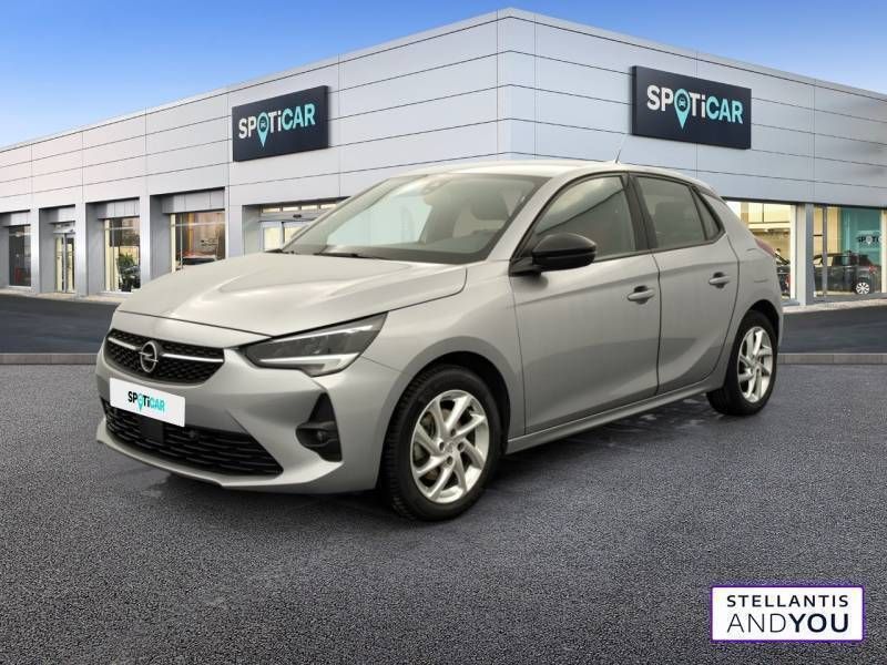 Gris Utilisé 2020 Opel Corsa Elegance Berline | 11 290 € (Prix juste) - Image 1/4
