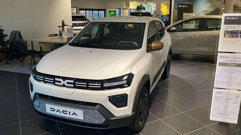 Nouvelle Dacia Spring Extreme 47 kW (65 ch) 2025 Blanc Citadine