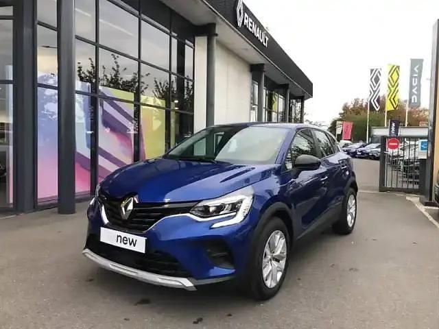 Bleu Utilisé 2022 Renault Captur Business SUV | 16 490 € (Prix juste) - Image 1/4