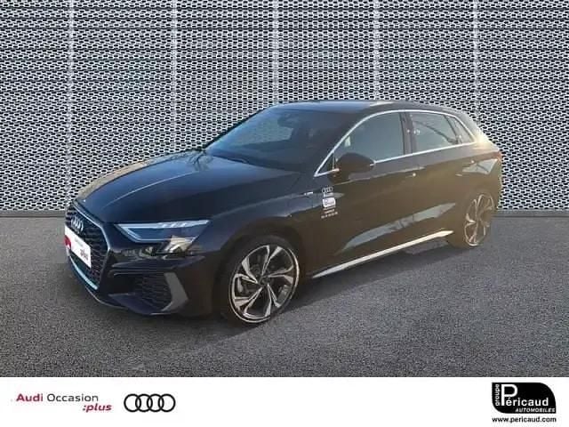 Noir mythic metallise Occasion 2024 Audi A3 Sportback S-Line Citadine | 39 900 € - Image 1/4