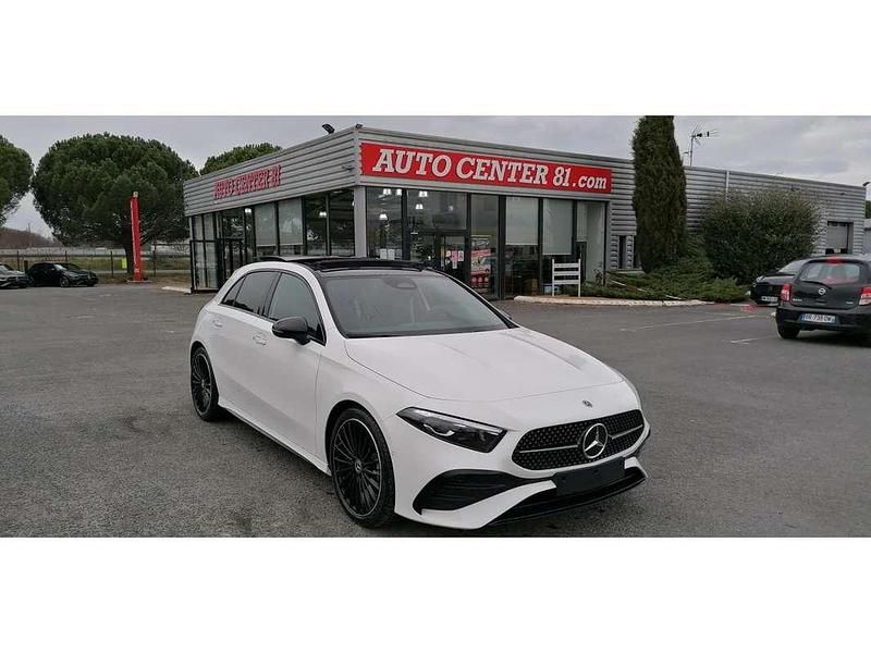 Nouvelle Mercedes A200 AMG line 150 ch (110 kW) 2025 Blanc Berline