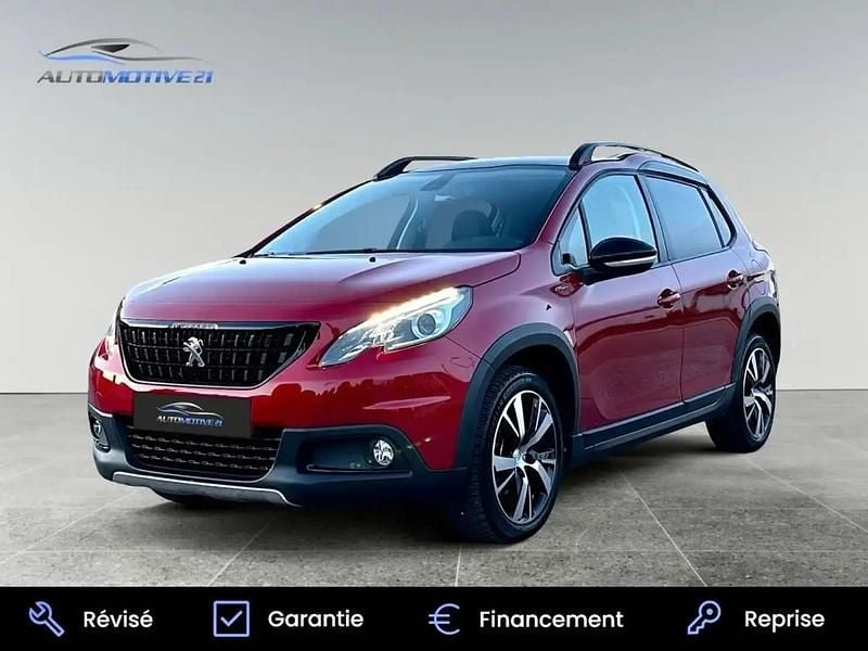 Rouge Occasion 2016 Peugeot 2008 GT-line SUV | 12 490 € (Prix juste) - Image 1/4