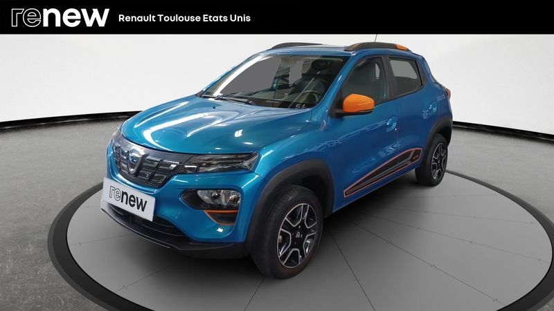 Bleu Utilisé 2022 Dacia Spring Comfort Plus Citadine | 9 990 € (Prix juste) - Image 1/4