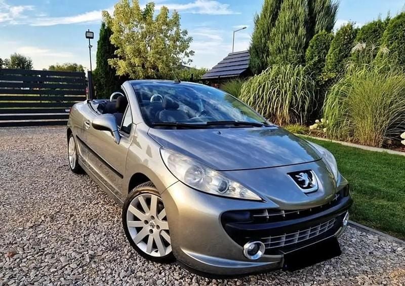 Gris Utilisé 2007 Peugeot 207 CC Cabriolet | 1 700 € (Super prix) - Image 1/4