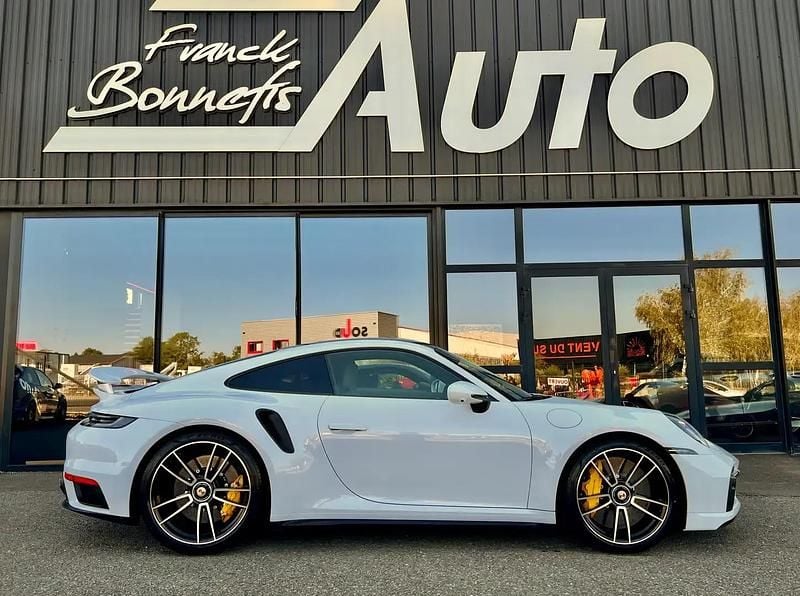 Blanc Utilisé 2020 Porsche 911 Turbo S Coupé | 224 990 € (Super prix) - Image 1/4