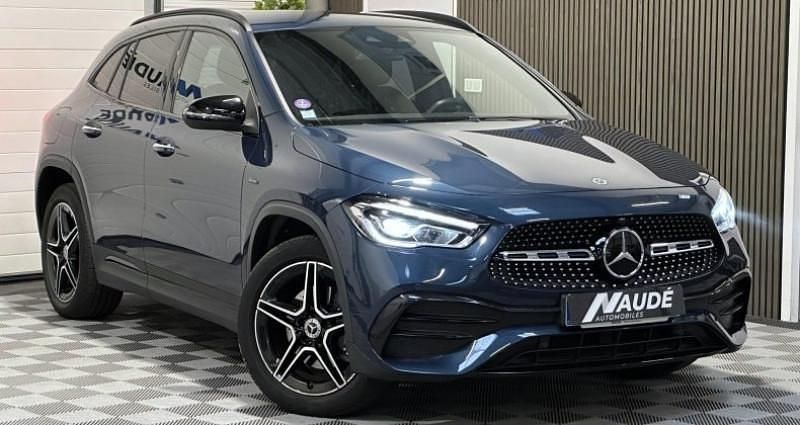 Bleu Occasion 2020 Mercedes GLA250 AMG line SUV | 27 490 € (Super prix) - Image 1/4