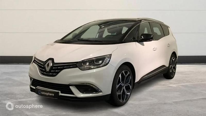 Blanc Utilisé 2023 Renault Grand Scénic IV Techno Monospace | 25 499 € (Prix assez cher) - Image 1/4