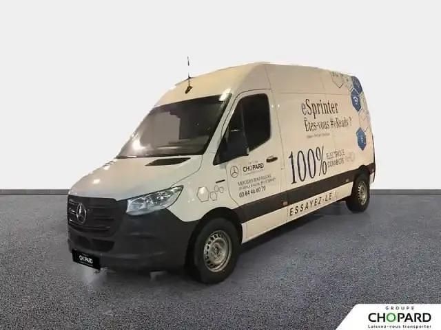 Blanc artique Occasion 2022 Mercedes E-Sprinter Van | 54 990 € - Image 1/4