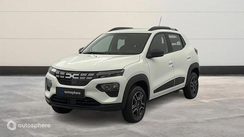 Blanc Utilisé 2023 Dacia Spring Essentiel Citadine | 11 499 € (Prix juste) - Image 1/4