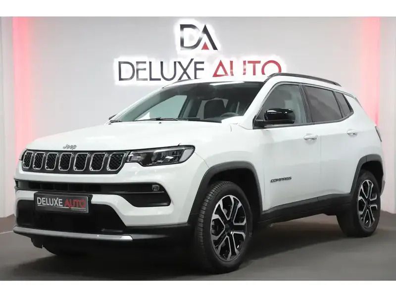 Blanc Utilisé 2023 Jeep Compass Limited SUV | 24 990 € (Bon prix) - Image 1/4