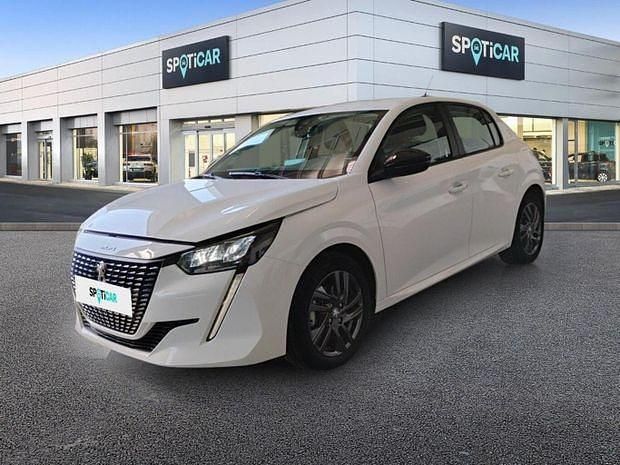 Blanc Utilisé 2022 Peugeot 208 Business-Line Citadine | 12 390 € - Image 1/4