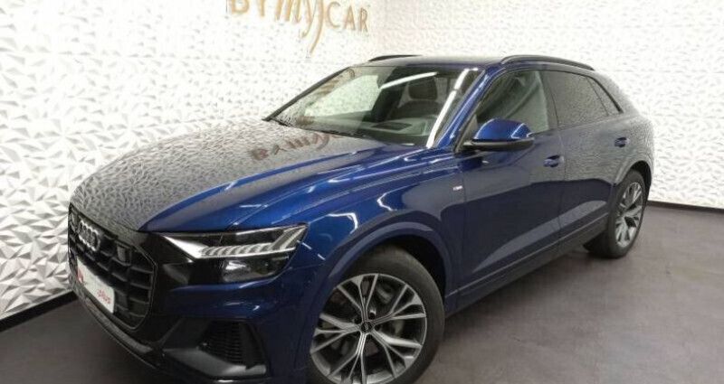 Bleu navarre métallisé Utilisé 2022 Audi Q8 S-Line SUV | 61 932 € (Super prix) - Image 1/4