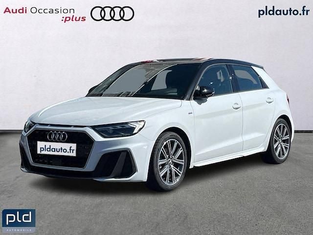 Blanc glacier métallisé Utilisé 2021 Audi A1 Sportback S-Line Citadine | 22 490 € - Image 1/3