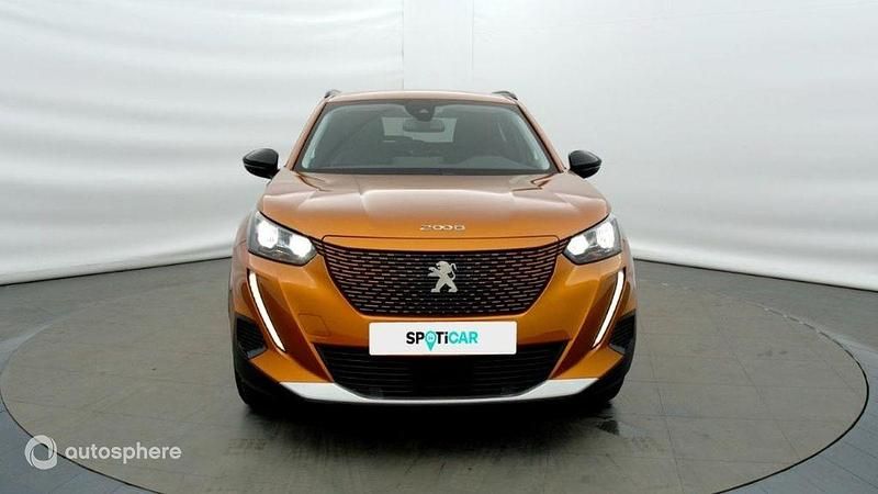 Occasion Peugeot e-2008 Style 100 kW (136 ch) 2022 Orange SUV